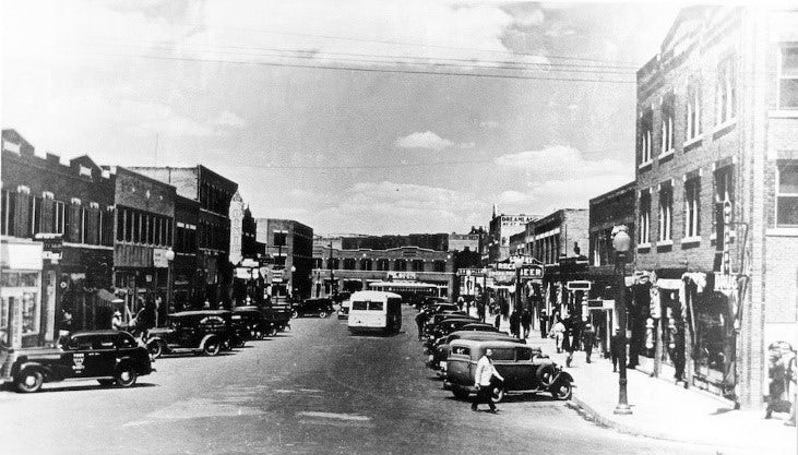 Greenwood, Oklahoma in the 20th century.